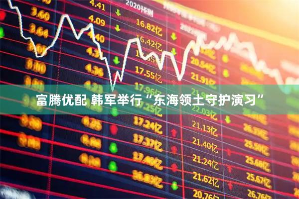 富腾优配 韩军举行“东海领土守护演习”